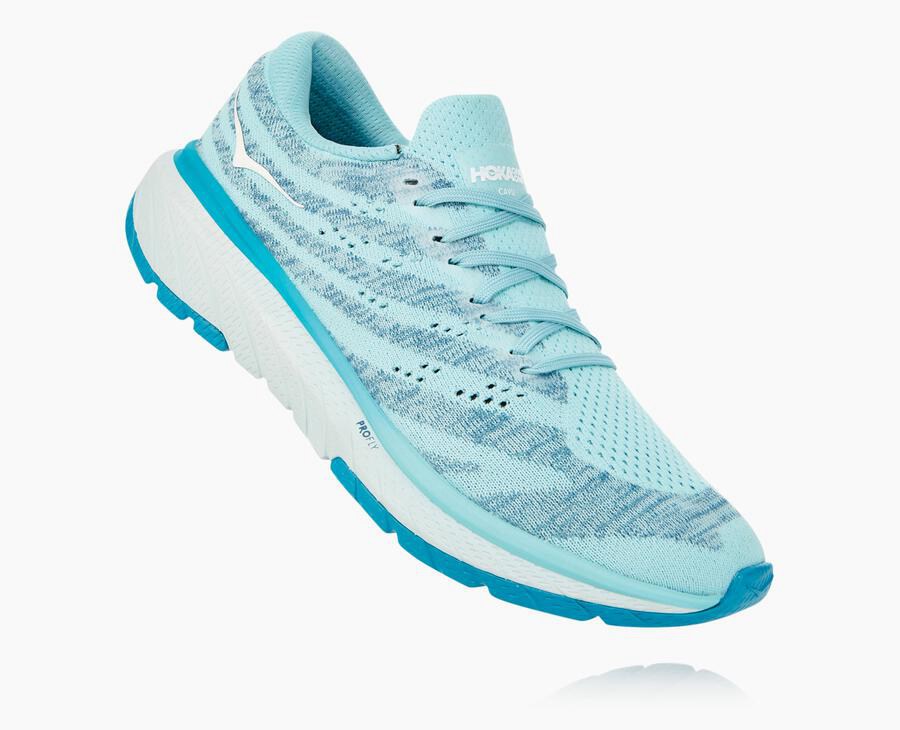 Tenis Corrida Hoka One One Feminino Azuis - Cavu 3 - 361-WEPZGX